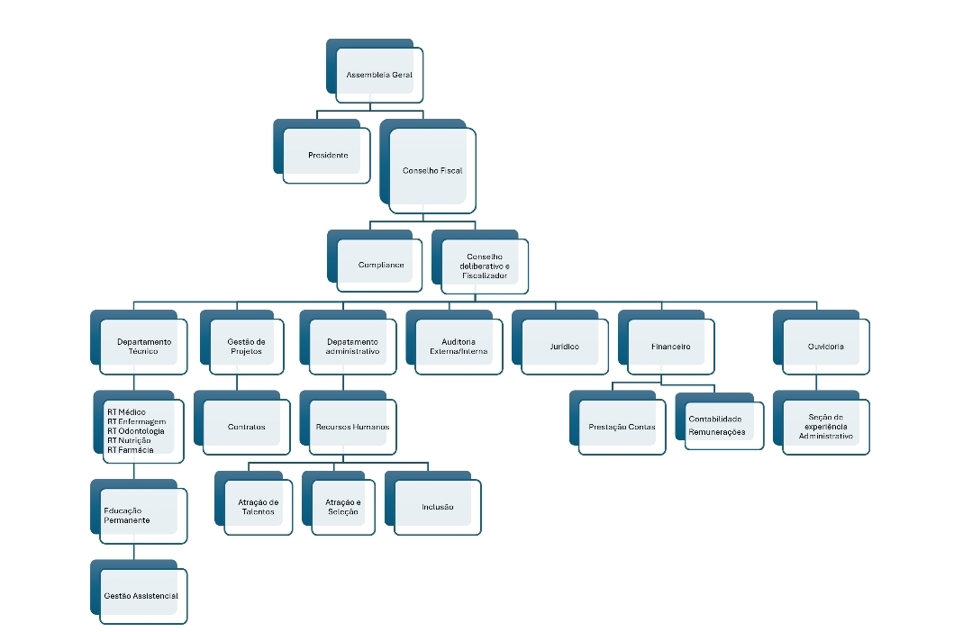Organiza&ccedil;&atilde;o dos &oacute;rg&atilde;os do Grupo SEG